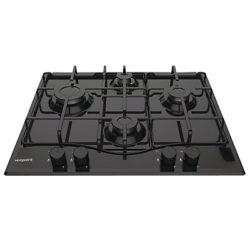 Hotpoint PCN642 Gas Hob Black